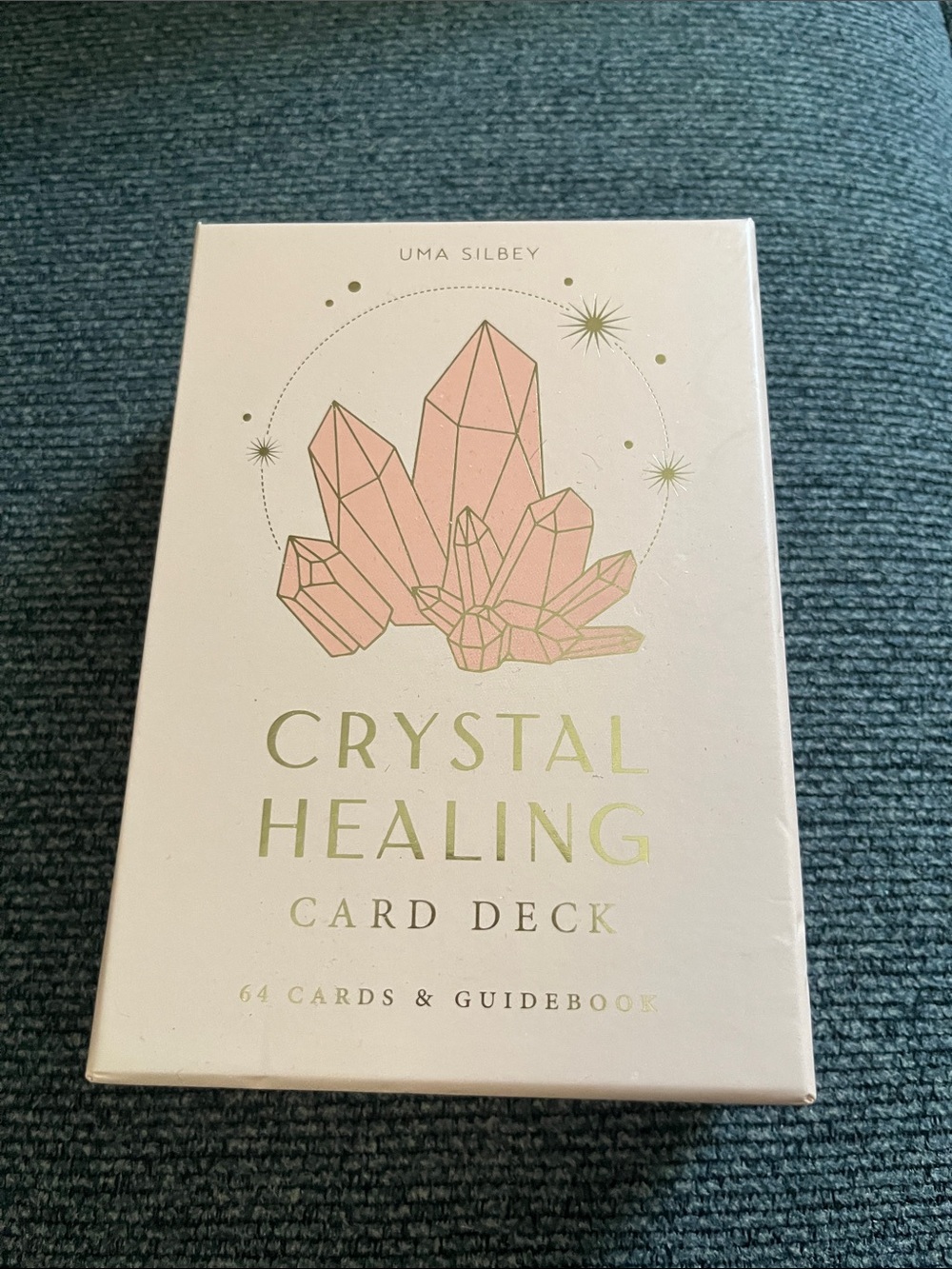 NIB Crystal Healing Card Deck